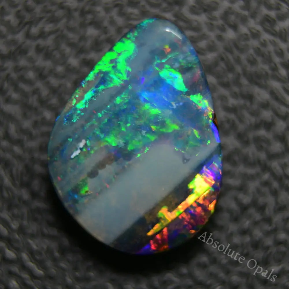 6.33 Cts Australian Boulder Opal Cut Stone