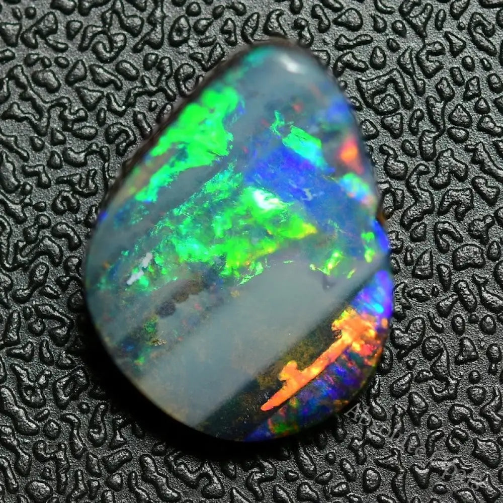 6.33 Cts Australian Boulder Opal Cut Stone