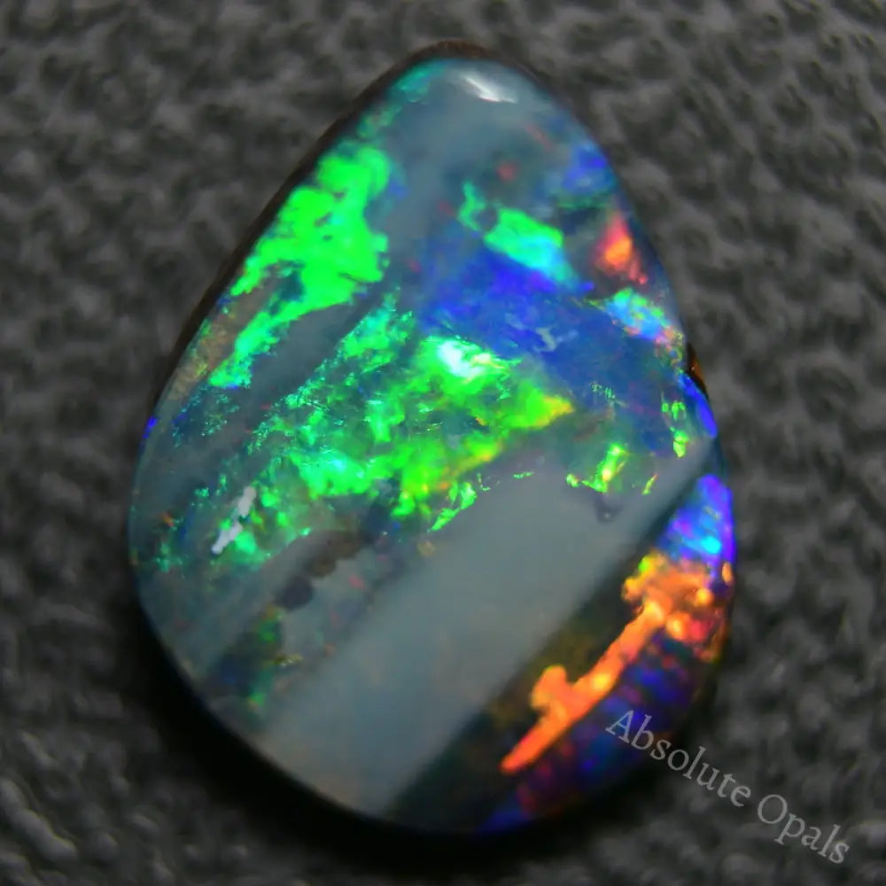 6.33 Cts Australian Boulder Opal Cut Stone