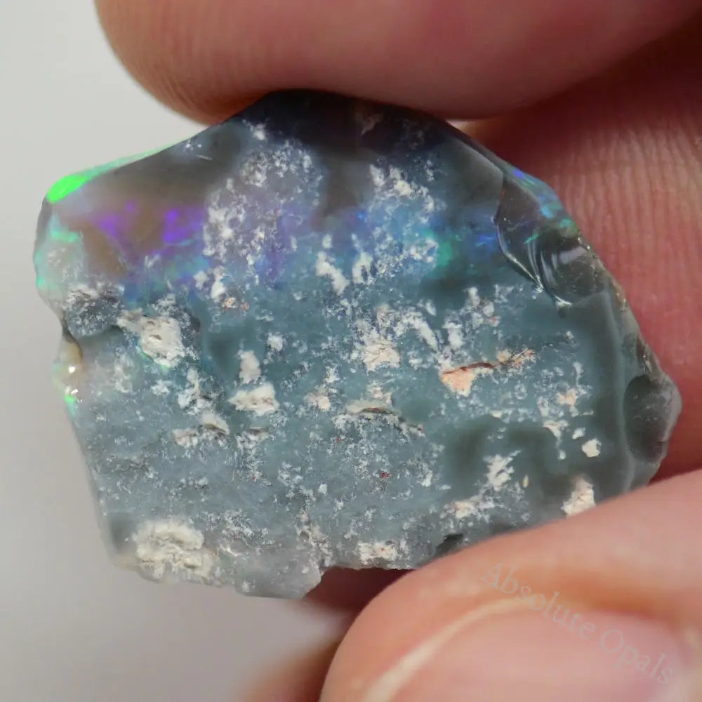 6.40 Cts Australian Opal Rough Lightning Ridge Polished Specimen Cmr
