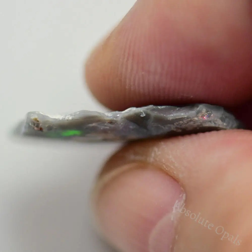6.40 Cts Australian Opal Rough Lightning Ridge Polished Specimen Cmr