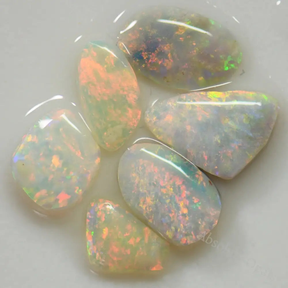 6.40 Cts Australian Rough Opal Parcel Rubs Lightning Ridge