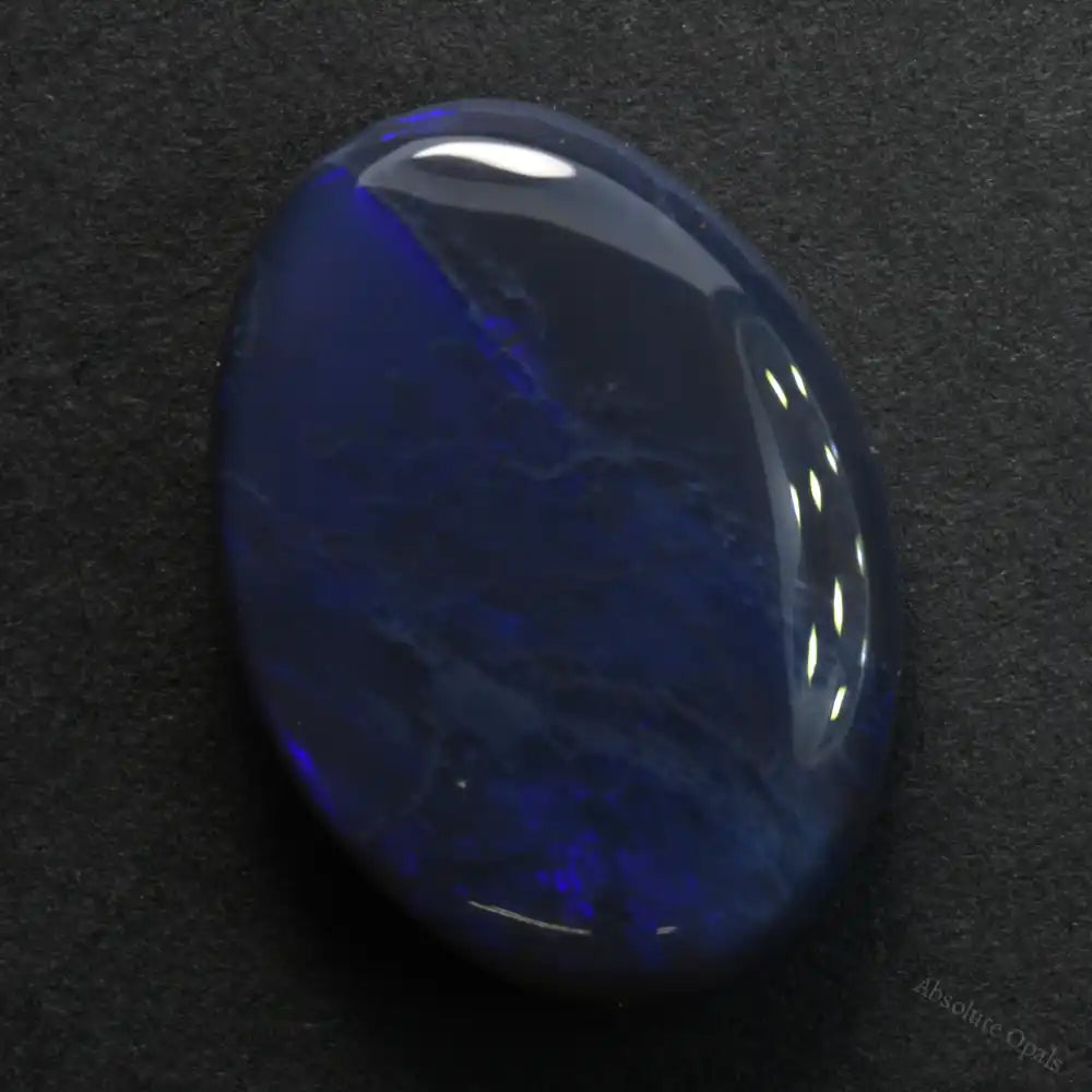 6.53 cts Black Opal Lightning Ridge Solid Stone Black Opal