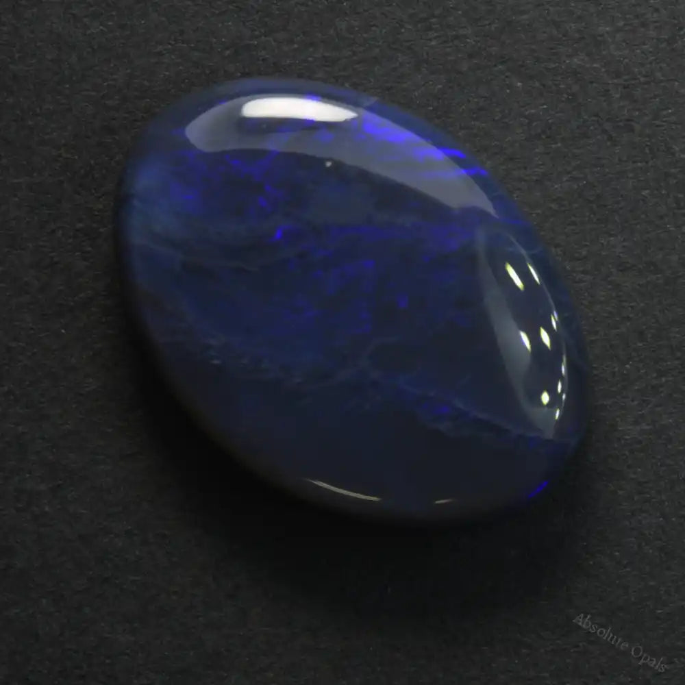 6.53 cts Black Opal Lightning Ridge Solid Stone Black Opal