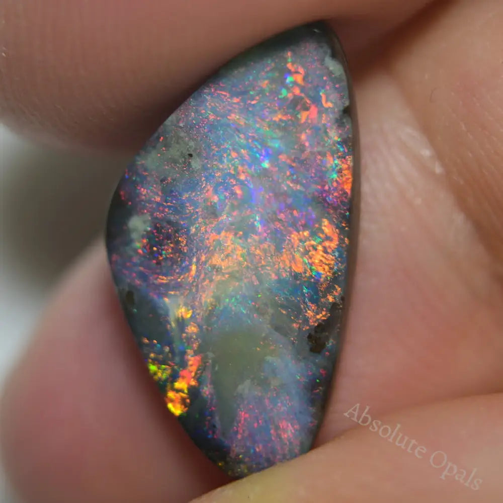 6.74 Cts Australian Boulder Opal Cut Stone