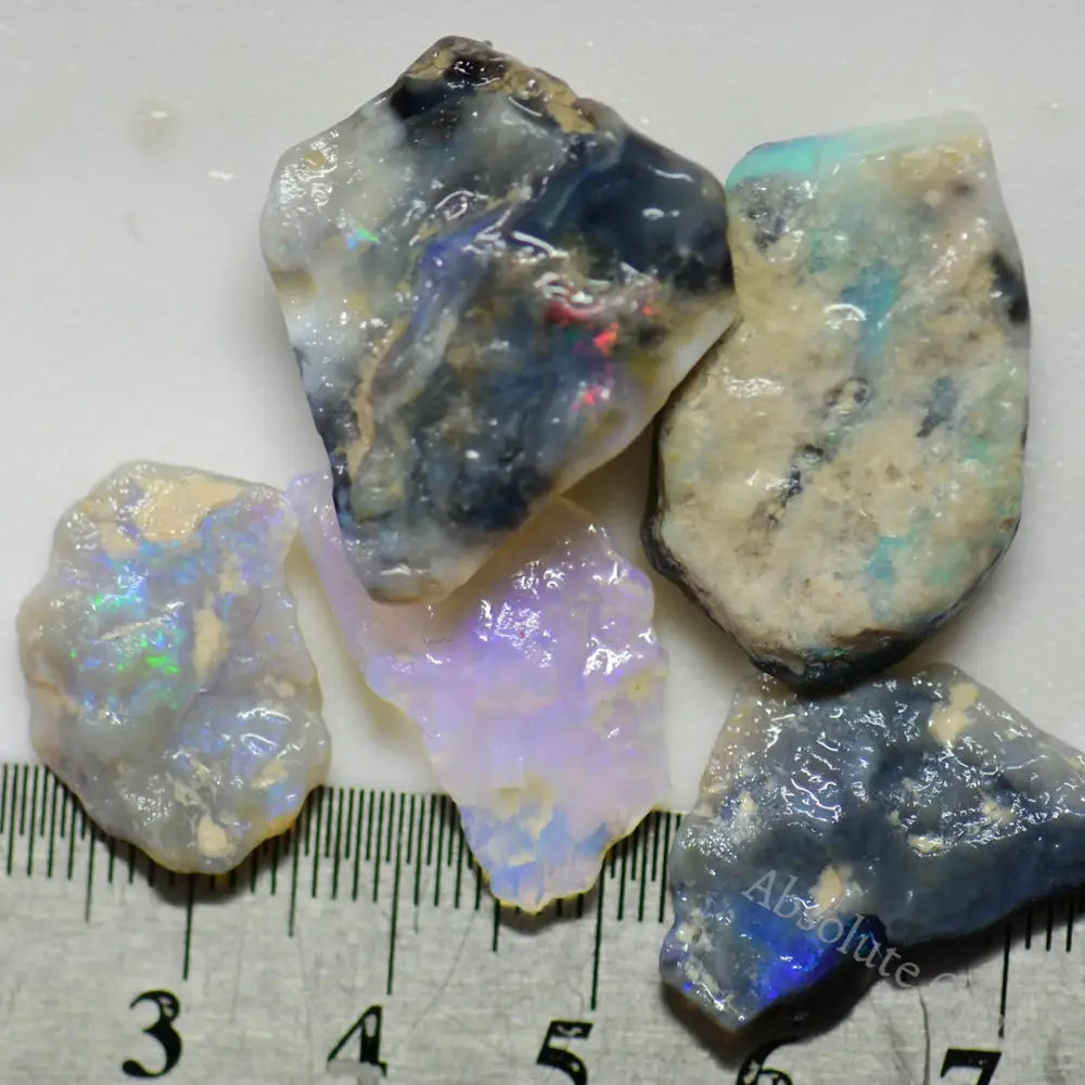 61 Cts Australian Rough Opal Parcel Lightning Ridge