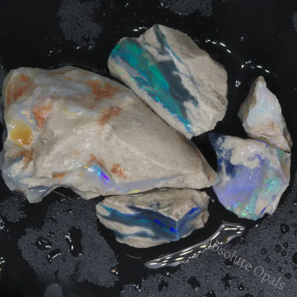 Lightning Ridge Rough Opals 62.0 cts Rough Opal Parcel Lightning Ridge - Absolute Opals & Gems