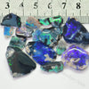 rough black opal parcel