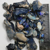 620 Cts Australian Rough Black Opal Parcel Lightning Ridge - Potch And Colour Cmr