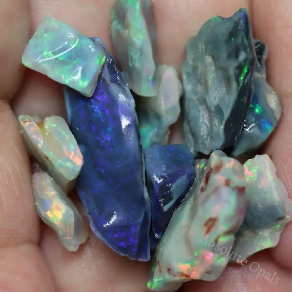 63.8 Cts Opal Rough Parcel 10 X 6.9 4.1 Mm