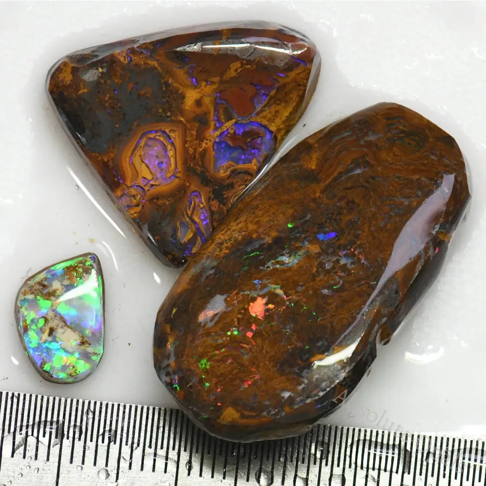 66.75 Cts Australian Boulder Opal Rough Parcel