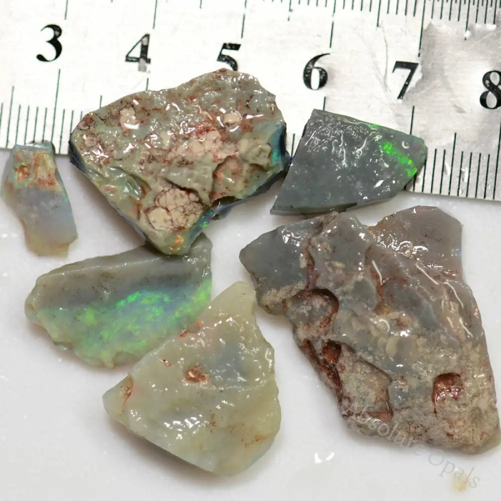 66.75 Cts Australian Rough Opal Parcel Lightning Ridge