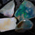69.4 cts Rough Opal Rubs Parcel Lightning Ridge Rough Opal