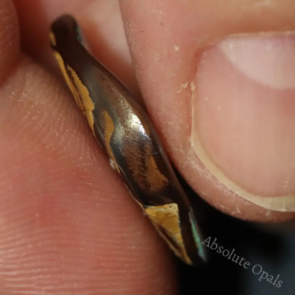 7.30 Cts Australian Boulder Opal Cut Loose Stone