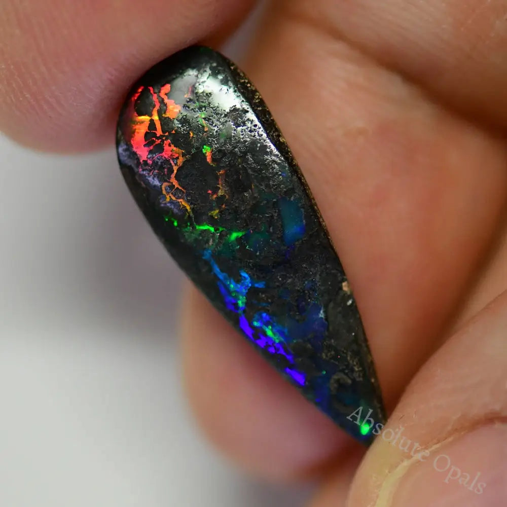 7.30 Cts Australian Boulder Opal Cut Stone