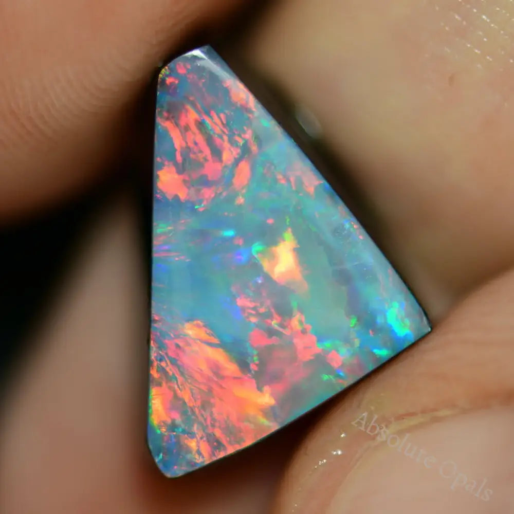 7.5 Cts Australian Opal Doublet Stone Rough Rub Lightning Ridge
