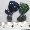  Rough Black Opal Rubs Parcel Lightning Ridge