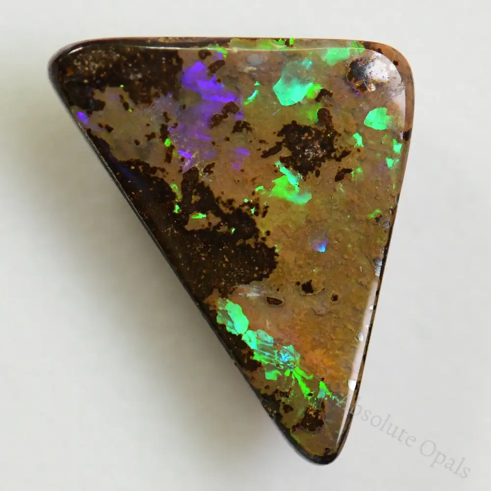 7.65 Cts Australian Boulder Opal Cut Stone