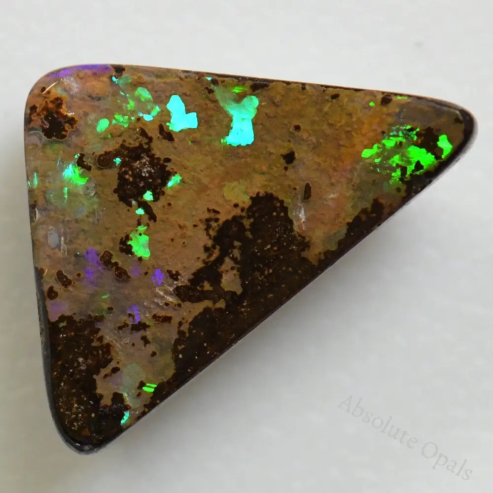 7.65 Cts Australian Boulder Opal Cut Stone