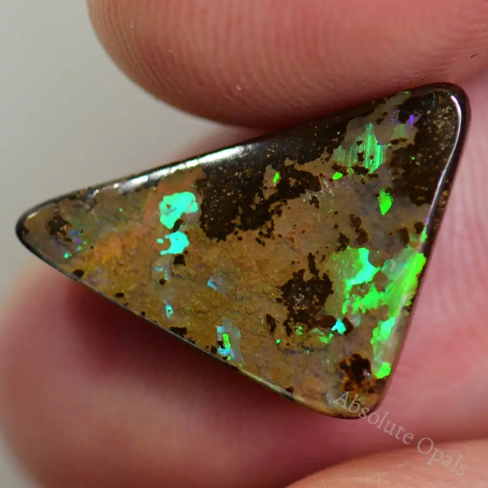 7.65 Cts Australian Boulder Opal Cut Stone
