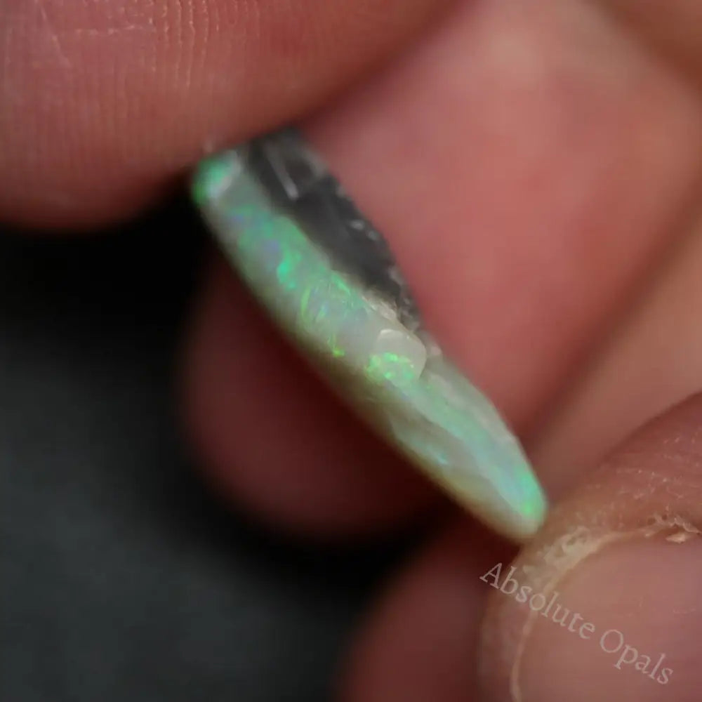 7.90 Cts Australian Opal Rough Lightning Ridge Polished Specimen