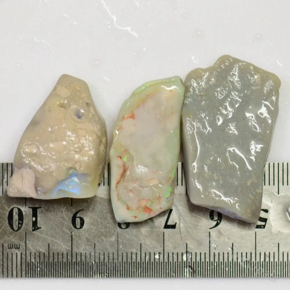 70.35 Cts Australian Rough Opal Parcel Lightning Ridge For Carving