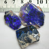 70 Cts Australian Black Rough Opal Parcel Lightning Ridge Cmr