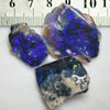 70 Cts Australian Black Rough Opal Parcel Lightning Ridge Cmr