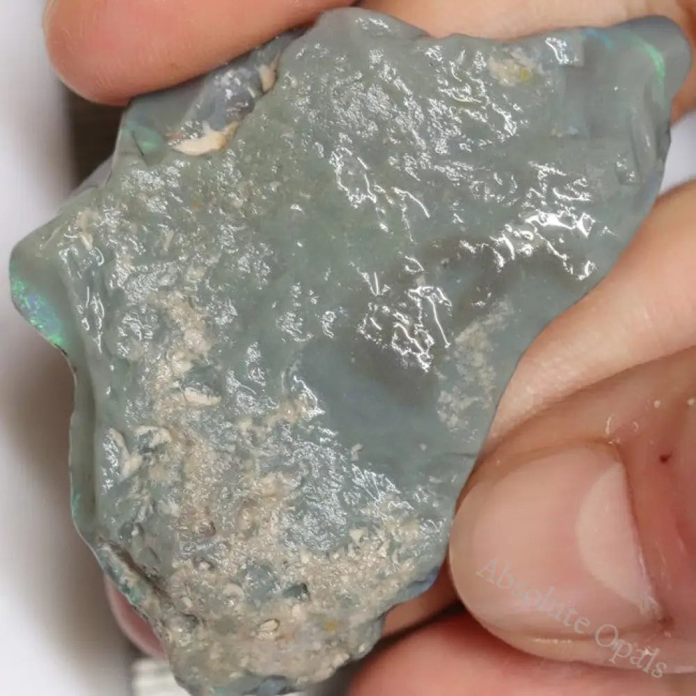71.55 Cts Australian Lightning Ridge Black Opal Rough For Carving