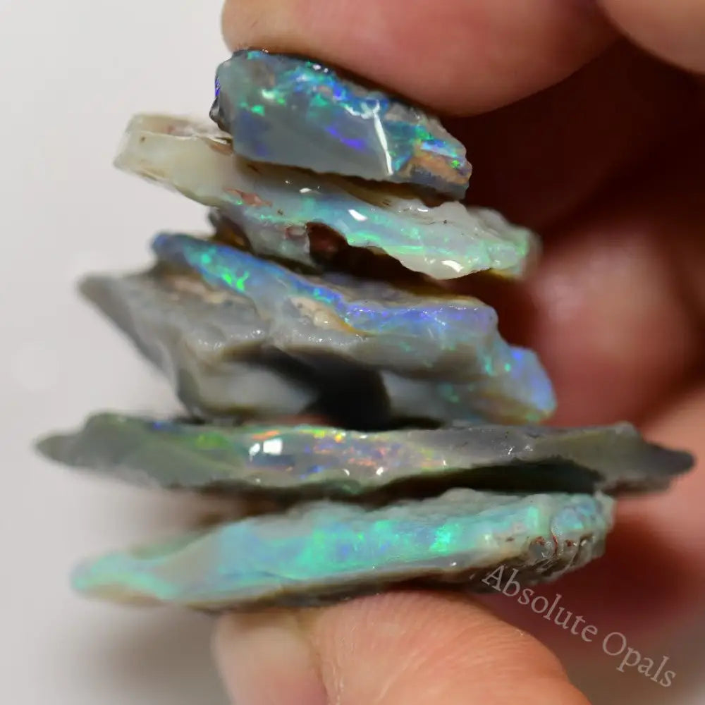 71.70 Cts Australian Rough Opal Parcel Lightning Ridge For Carving
