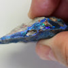 73.6 Cts Australian Rough Black Opal Lightning Ridge