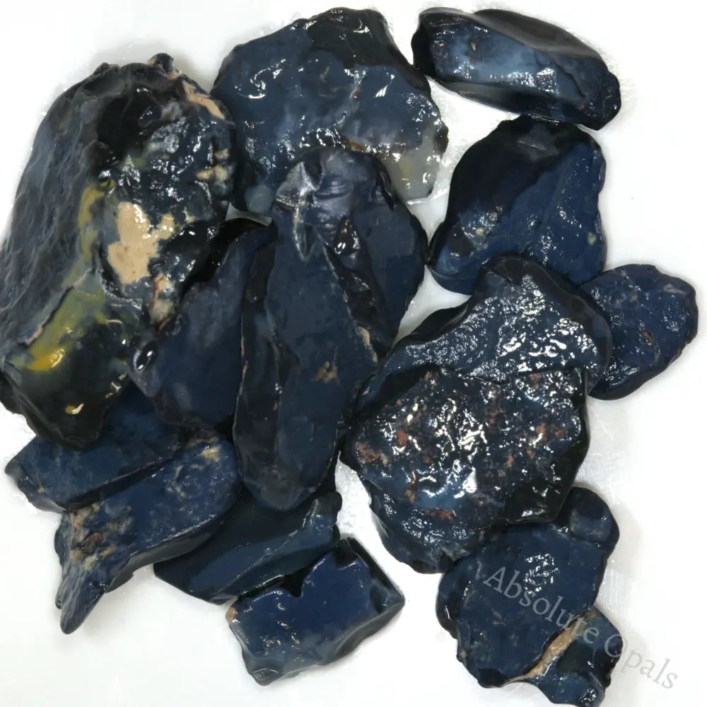 370 cts Australian Rough Opal Parcel, Lightning Ridge - Potch cmr