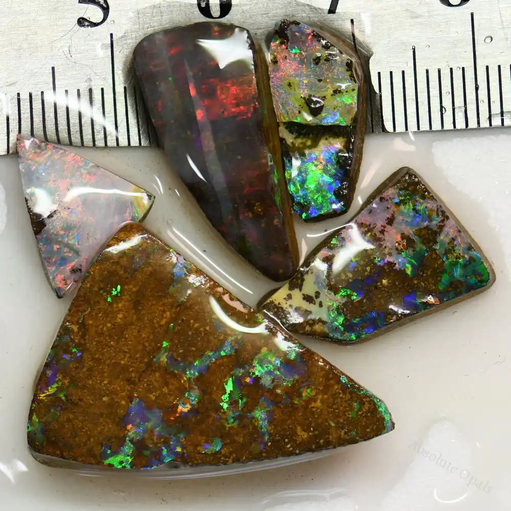 Australian Boulder Opal Rough Parcel