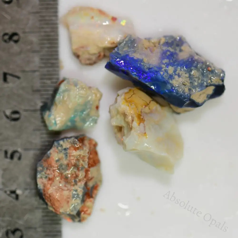 77.0 Cts Australian Rough Opal Parcel Lightning Ridge
