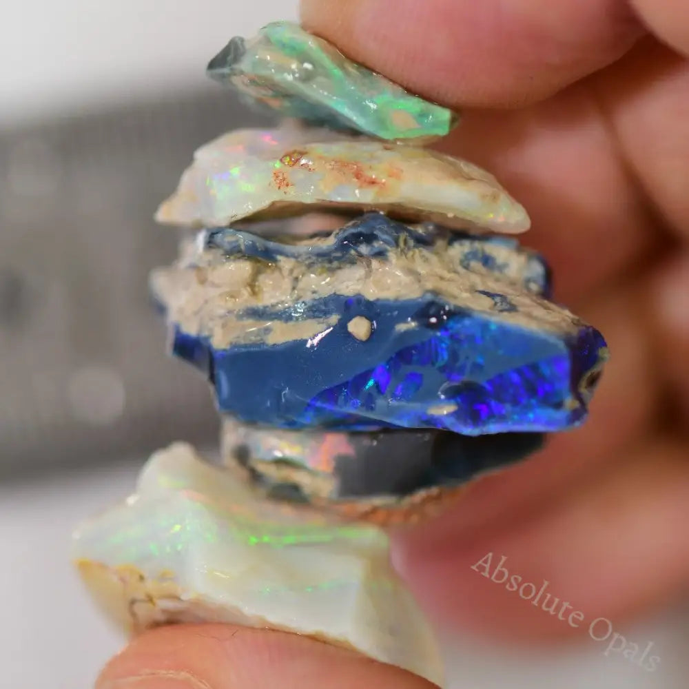 77.0 Cts Australian Rough Opal Parcel Lightning Ridge