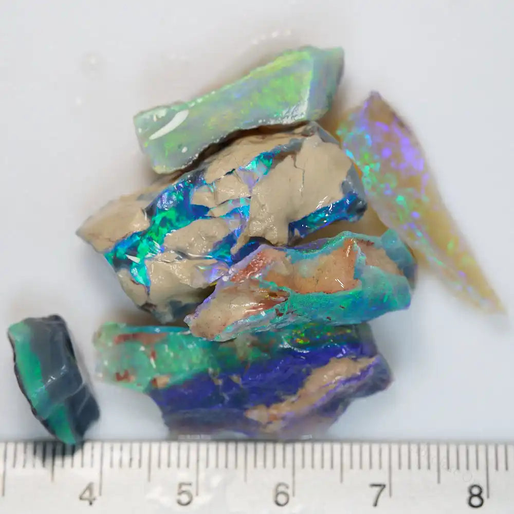 79.0 cts Rough Opal Parcel Lightning Ridge Rough Opal