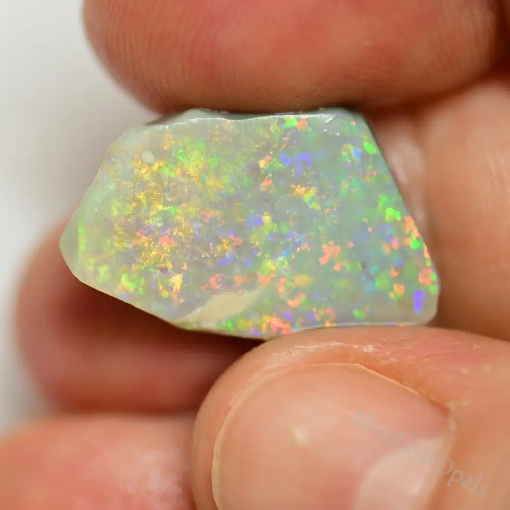 8.1 Cts Australian Opal Lightning Ridge Solid Rough Rub