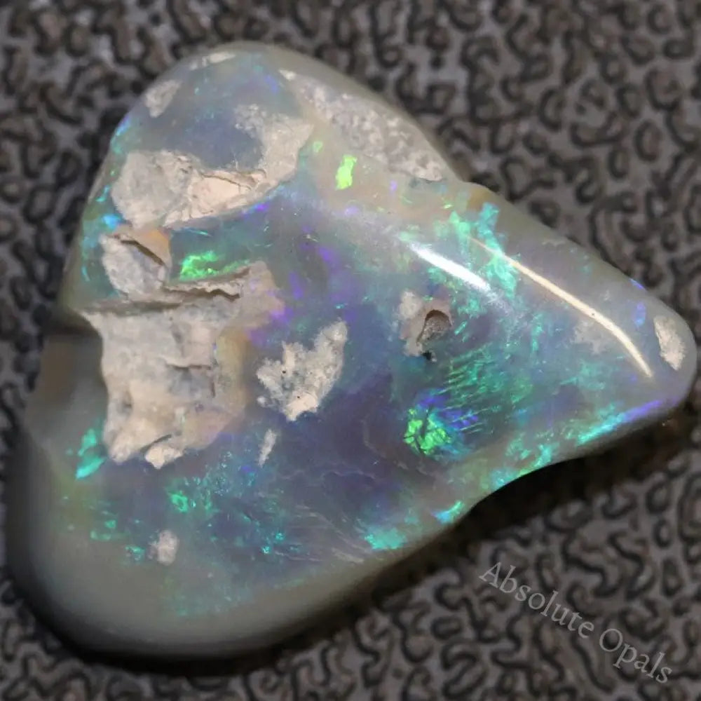 8.25 Cts Australian Opal Rough Lightning Ridge Polished Specimen
