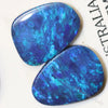 8.30 Cts Australian Opal Doublet Stone Cabochon 2Pcs