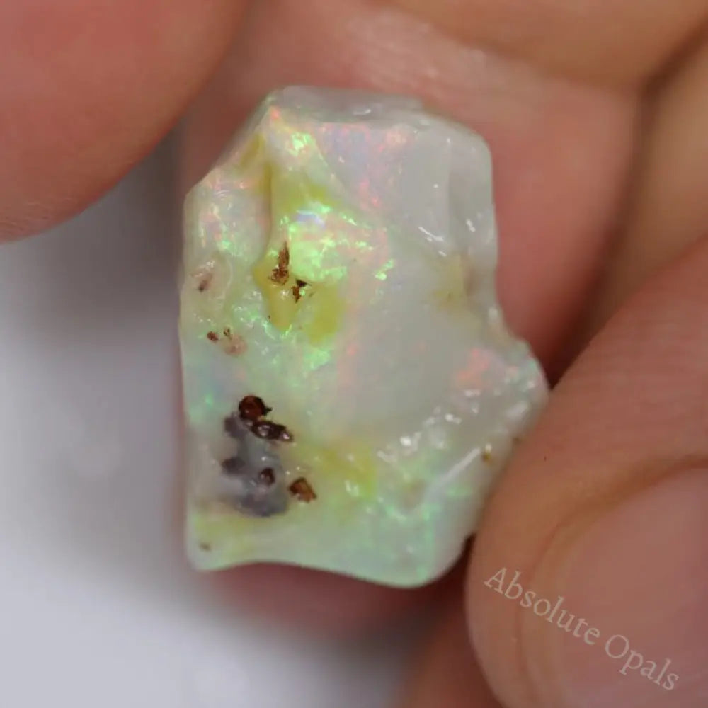 8.40 Cts Australian Lightning Ridge Opal Rough For Carving
