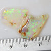 8.66 cts Rough Opal Lightning Ridge Thin For Doublet or Inlay Rough Opal