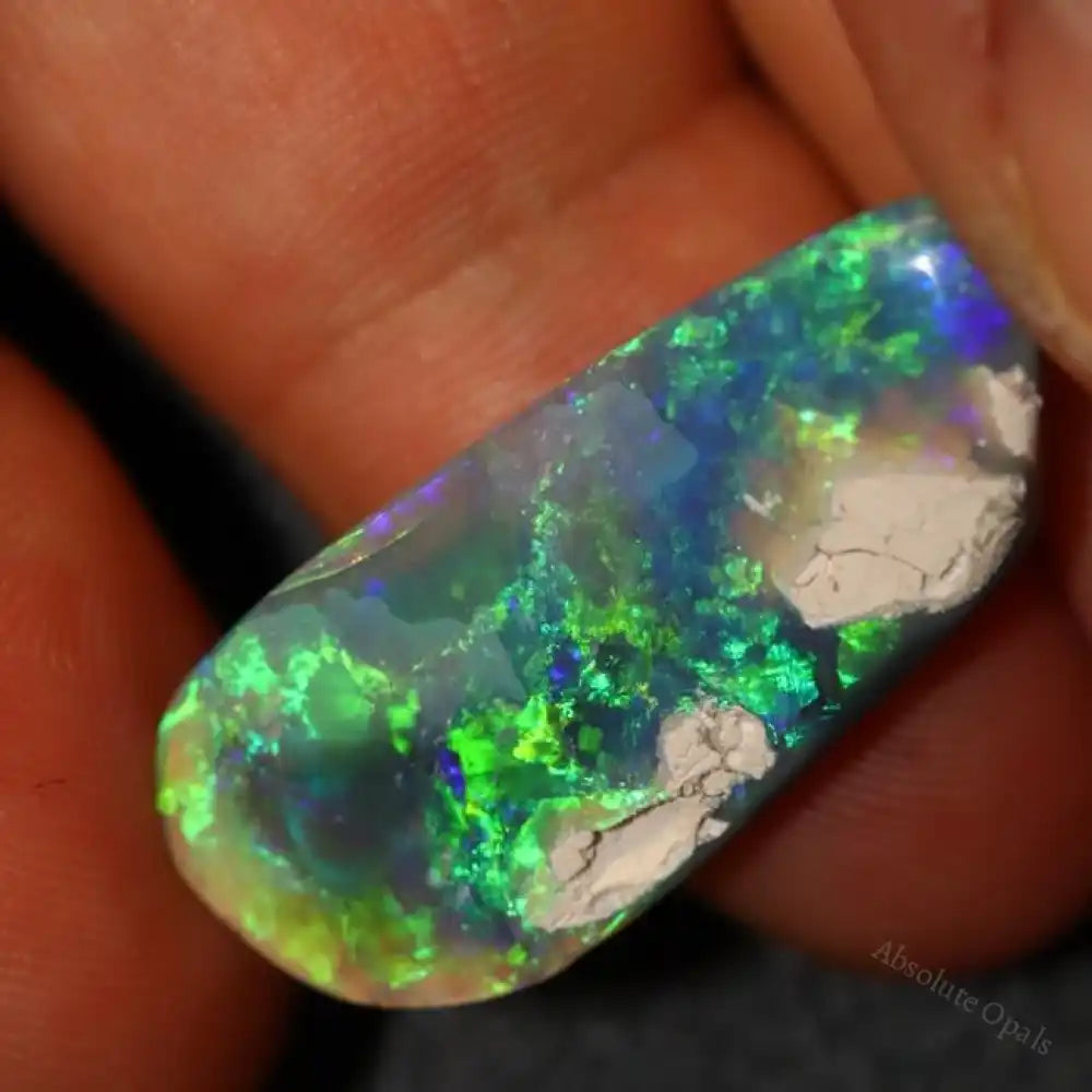  Australian Black Opal Rough Lightning Ridge Polished Specimen
