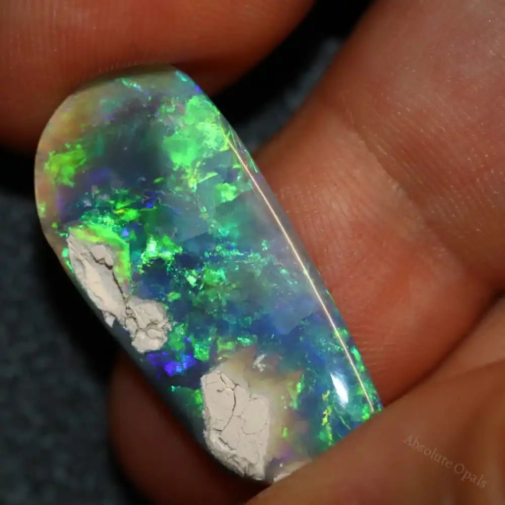  Australian Black Opal Rough Lightning Ridge Polished Specimen