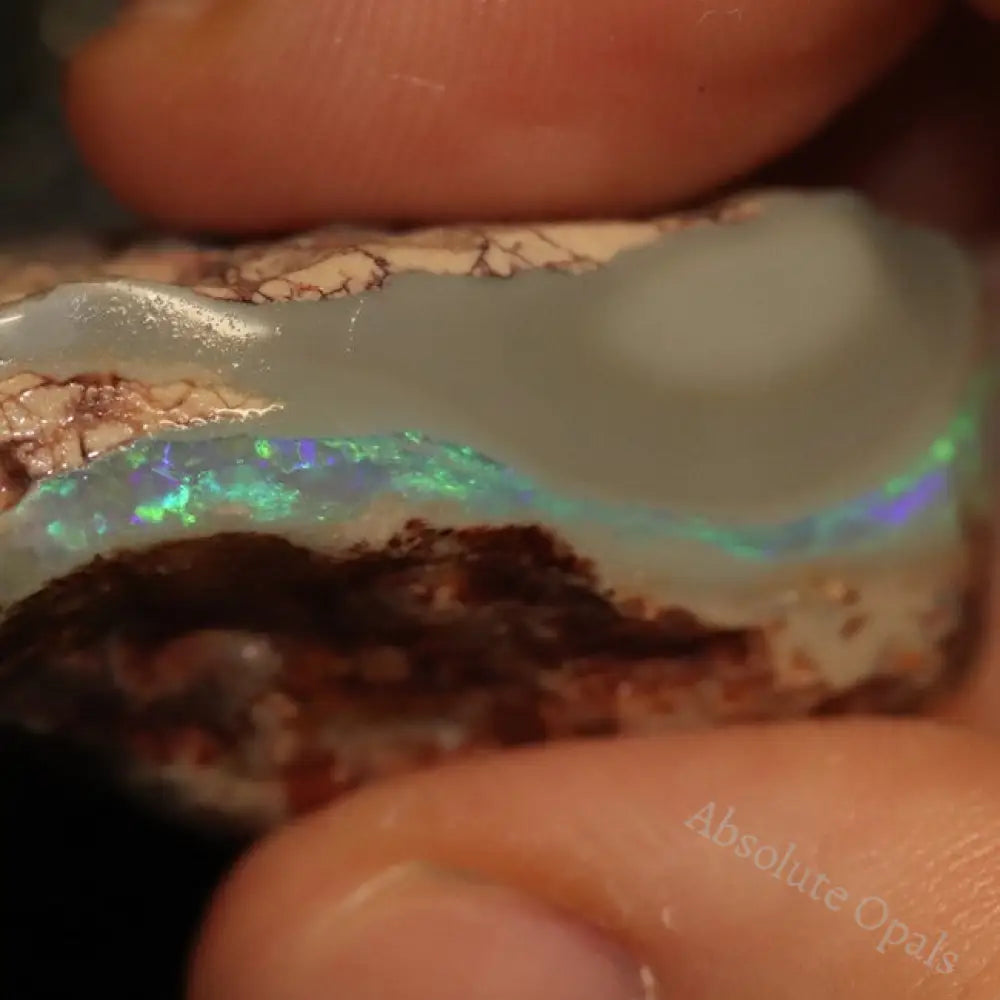 80.0 Cts Australian Semi-Black Opal Rough Lightning Ridge