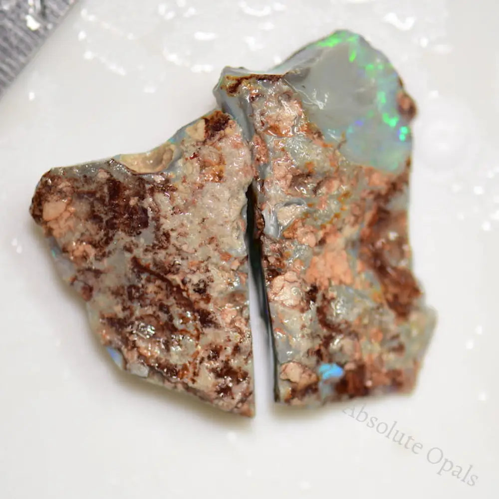 80 Cts Australian Rough Opal Parcel Lightning Ridge