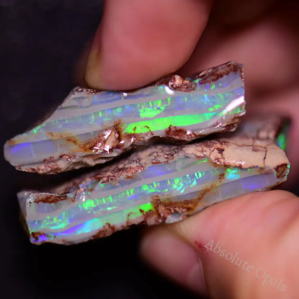 80 Cts Australian Rough Opal Parcel Lightning Ridge