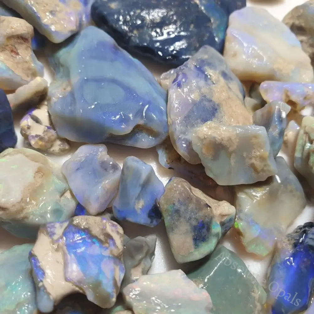 800 Cts Opal Rough Parcel 6.8-68.7X5.9-55.1X3.4-17.5Mm