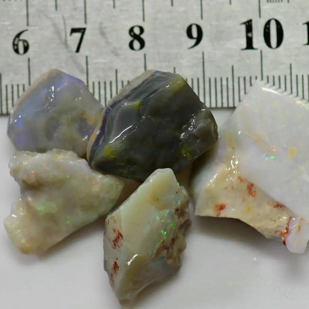 86 Cts Australian Rough Opal Parcel Lightning Ridge
