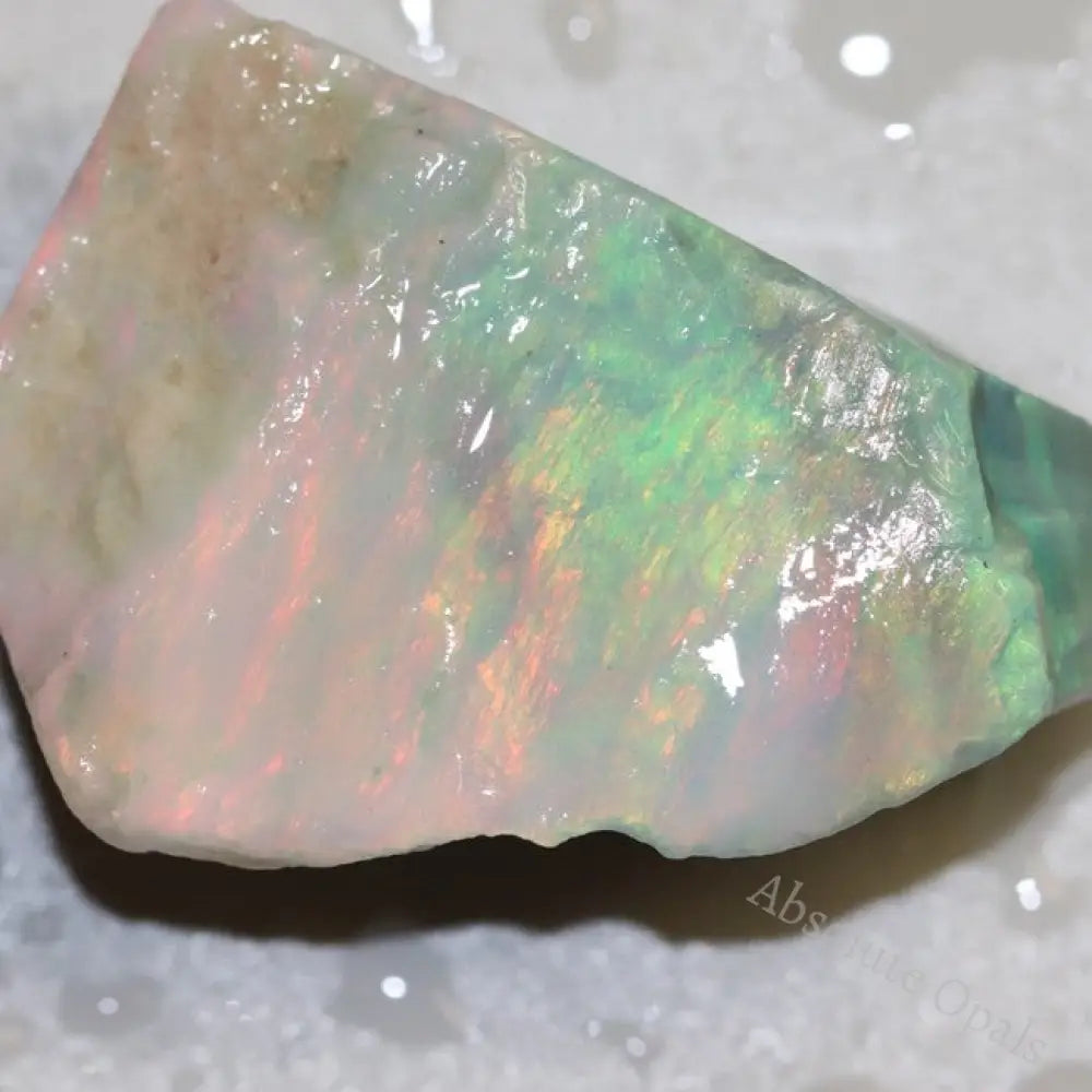 89.45 Cts Single Opal Rough Gem Stone 42.5X27.5X16.2Mm
