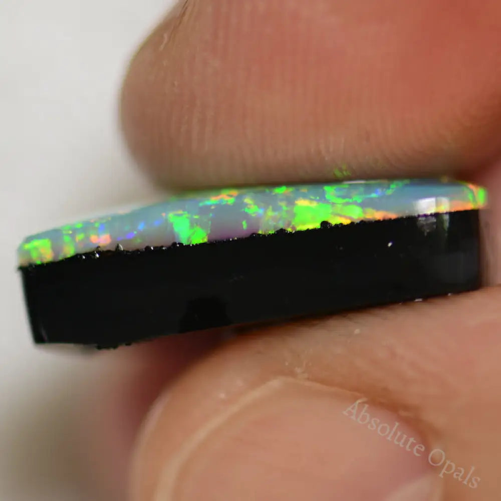 9.5 Cts Australian Opal Doublet Stone Rough Rub Lightning Ridge